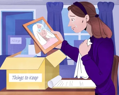 Organize while you work and don’t rush: six steps to clearing out a relative’s house when they die
